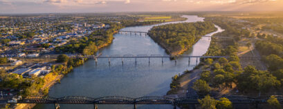 Aerial River Cbd Image Must Include Credit Chris Sweetapple Photography